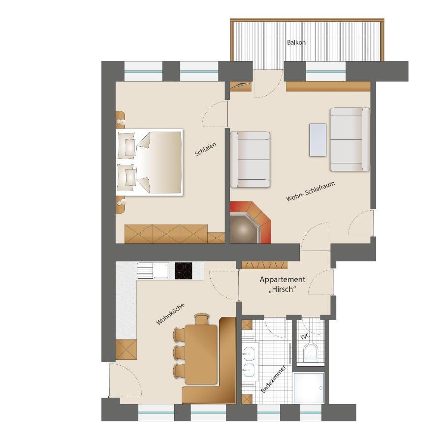 Lili'S Appartements Фис Екстериор снимка