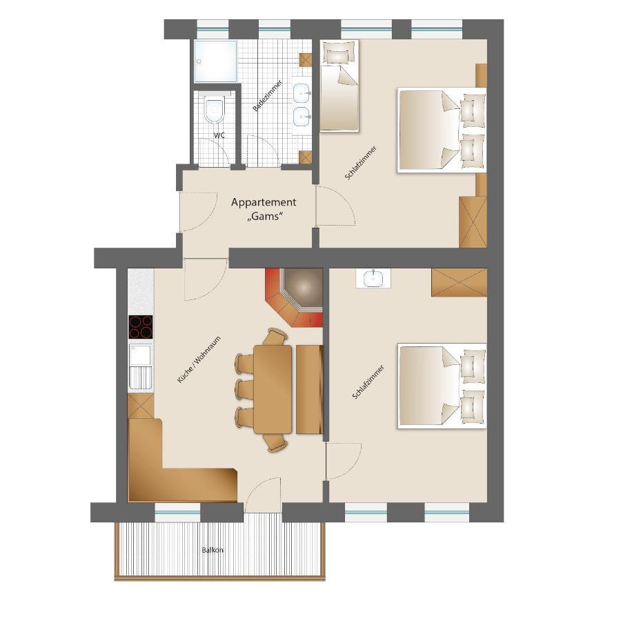 Lili'S Appartements Фис Екстериор снимка
